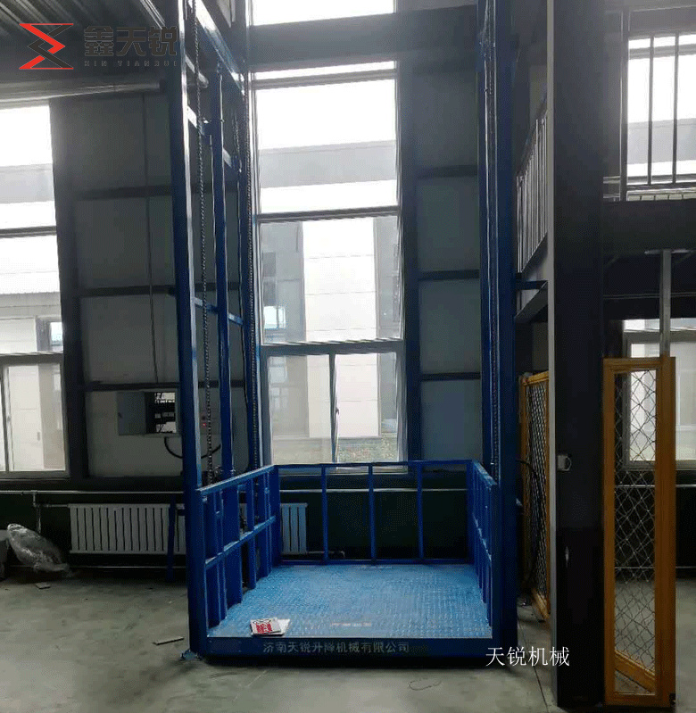 宿迁导轨式升降机验收合格